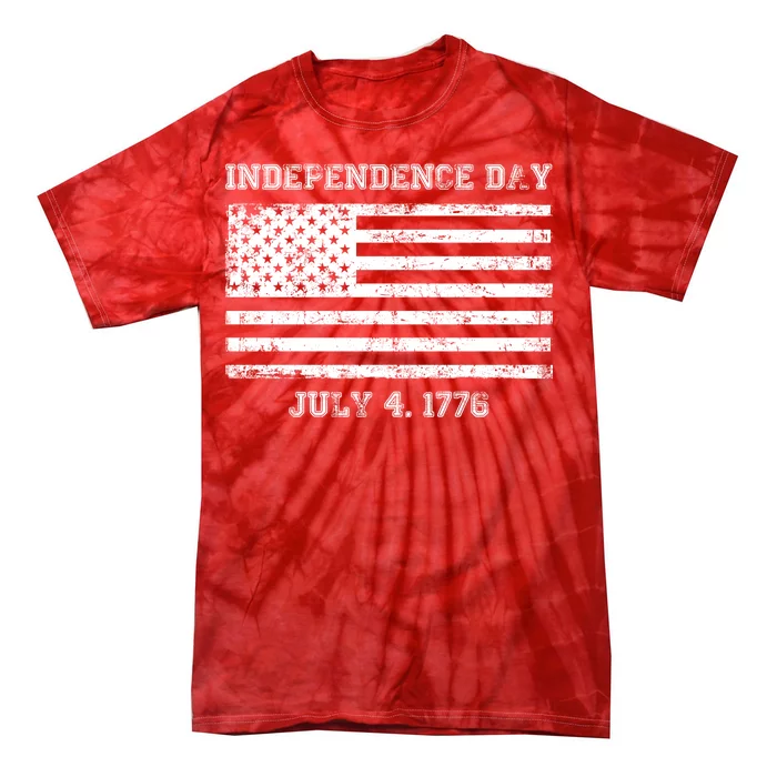 Vintage Independence Day 1776 Tie-Dye T-Shirt