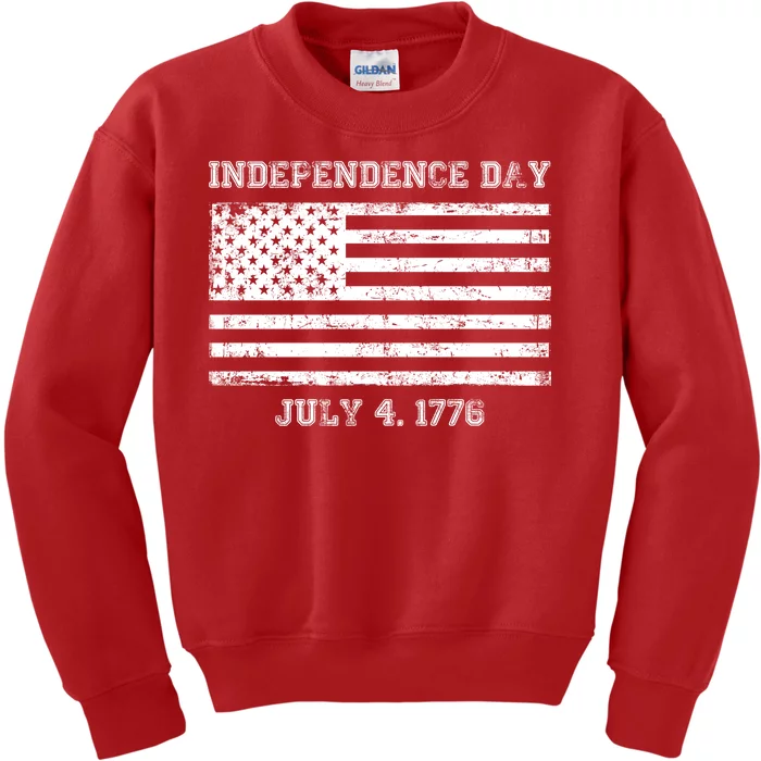 Vintage Independence Day 1776 Kids Sweatshirt