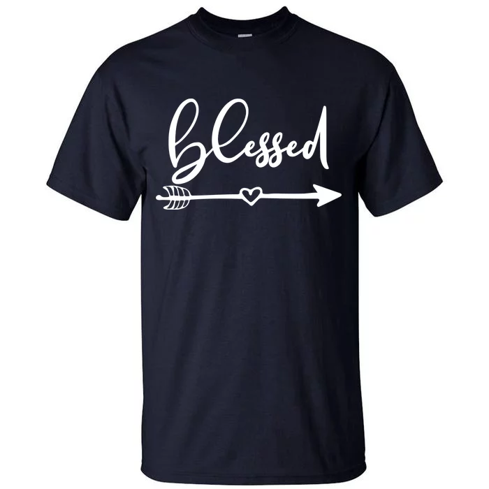 Vintage Inspirational Blessed Tall T-Shirt