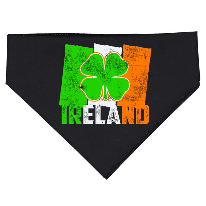 Vintage Ireland Irish Flag St. Patrick's Day USA-Made Doggie Bandana