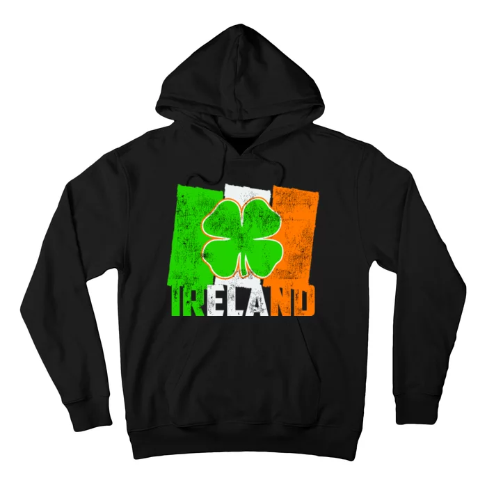 Vintage Ireland Irish Flag St. Patrick's Day Hoodie