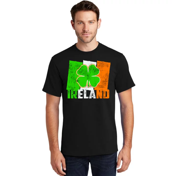 Vintage Ireland Irish Flag St. Patrick's Day Tall T-Shirt