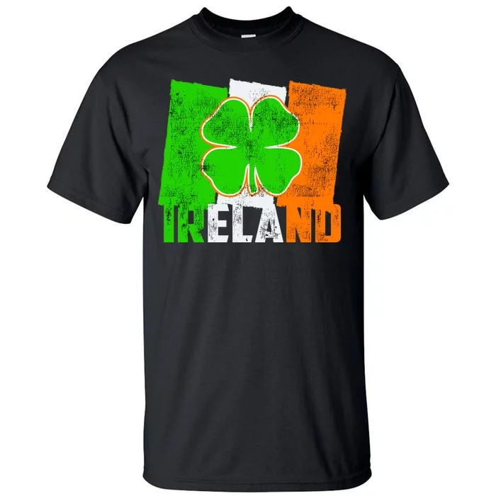 Vintage Ireland Irish Flag St. Patrick's Day Tall T-Shirt