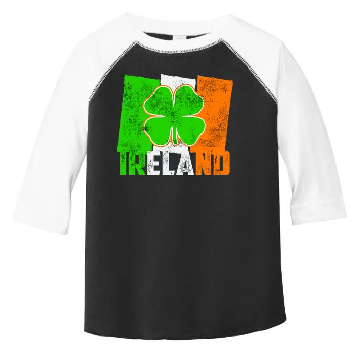 Vintage Ireland Irish Flag St. Patrick's Day Toddler Fine Jersey T-Shirt