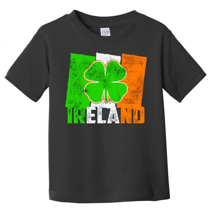 Vintage Ireland Irish Flag St. Patrick's Day Toddler T-Shirt