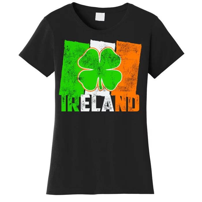 Vintage Ireland Irish Flag St. Patrick's Day Women's T-Shirt