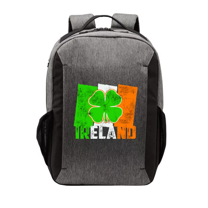 Vintage Ireland Irish Flag St. Patrick's Day Vector Backpack