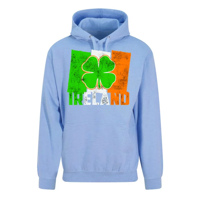 Vintage Ireland Irish Flag St. Patrick's Day Unisex Surf Hoodie