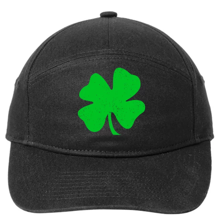 Vintage Irish Clover 7-Panel Snapback Hat