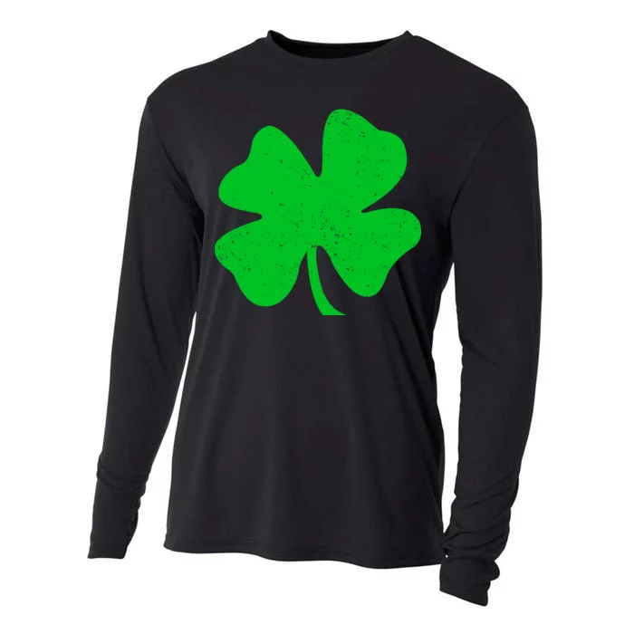 Vintage Irish Clover Cooling Performance Long Sleeve Crew