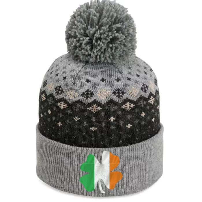 Vintage Irish Cover Ireland Flag The Baniff Cuffed Pom Beanie