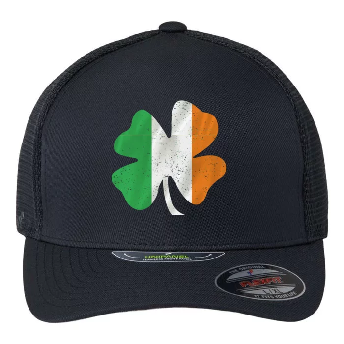 Vintage Irish Cover Ireland Flag Flexfit Unipanel Trucker Cap