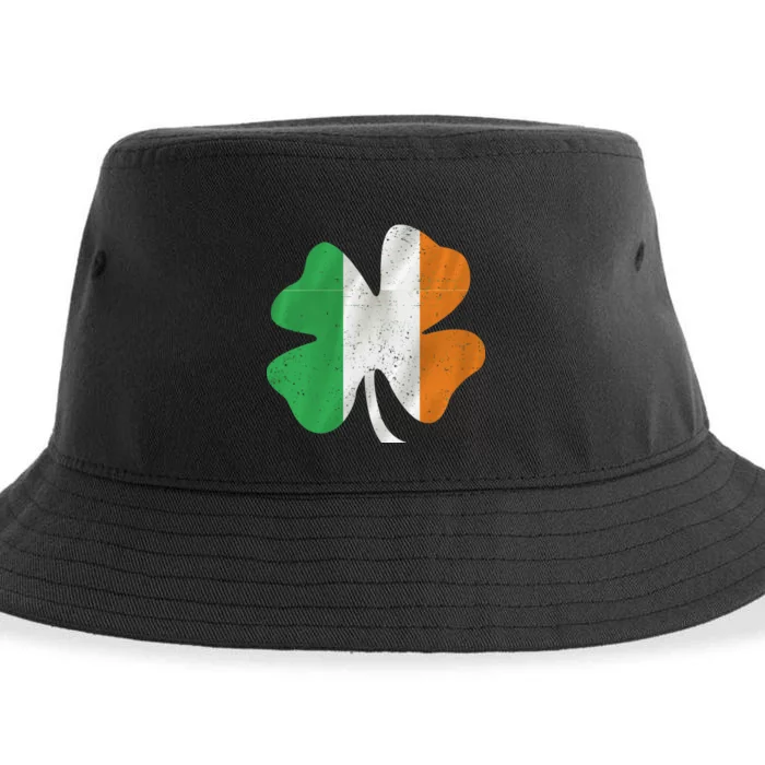 Vintage Irish Cover Ireland Flag Sustainable Bucket Hat