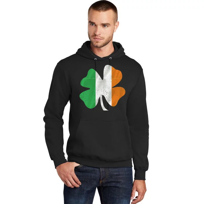 Vintage Irish Cover Ireland Flag Tall Hoodie