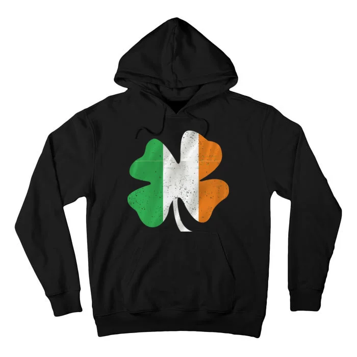 Vintage Irish Cover Ireland Flag Tall Hoodie