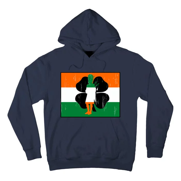 Vintage Irish Flag Of Ireland Tall Hoodie