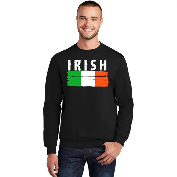 Vintage Irish Ireland Flag Sweatshirt