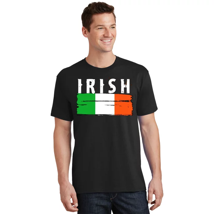 Vintage Irish Ireland Flag T-Shirt