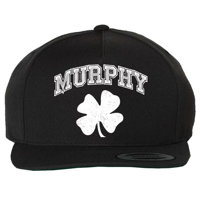 Vintage Irish Murphy Wool Snapback Cap