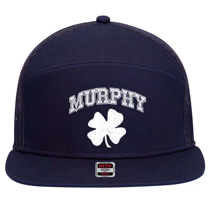 Vintage Irish Murphy 7 Panel Mesh Trucker Snapback Hat