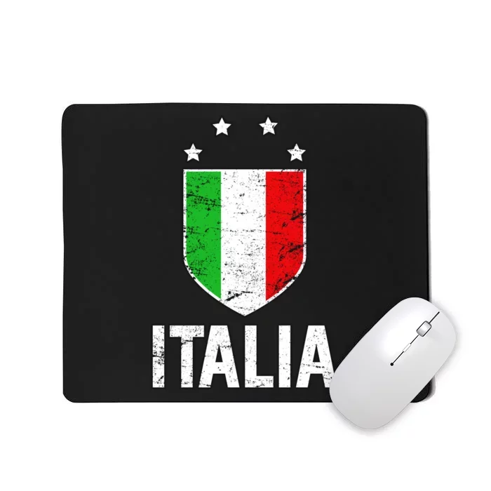 Vintage Italia Shield Crest Mousepad