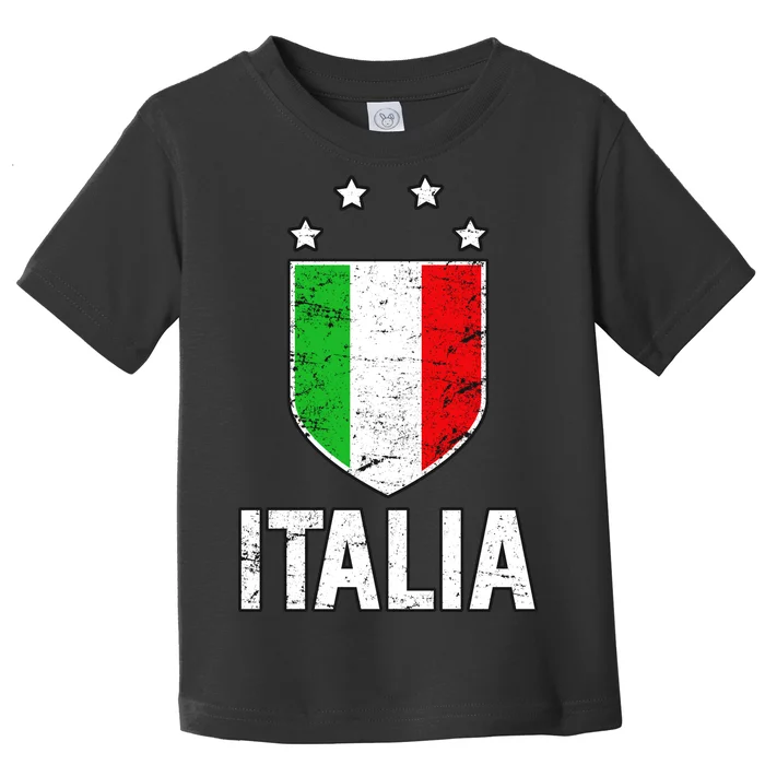 Vintage Italia Shield Crest Toddler T-Shirt