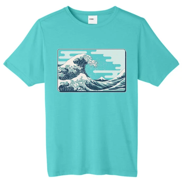 Vintage Japanese Great Wave ChromaSoft Performance T-Shirt