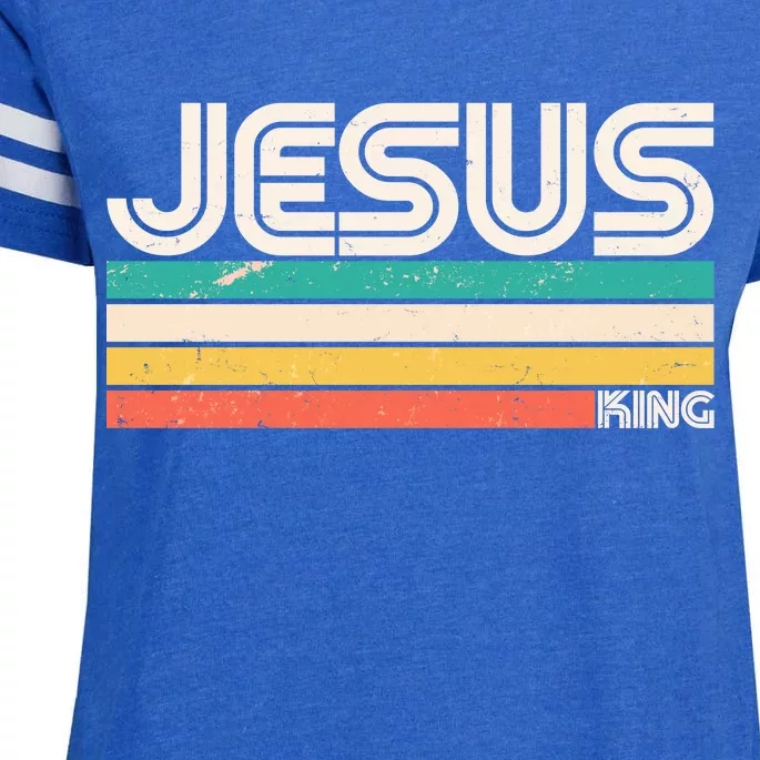 Vintage Jesus King Enza Ladies Jersey Football T-Shirt