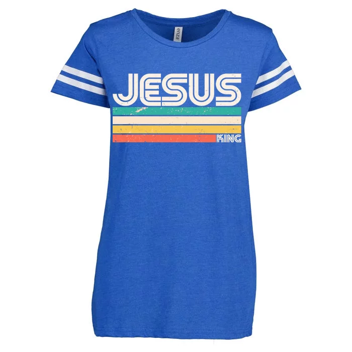 Vintage Jesus King Enza Ladies Jersey Football T-Shirt