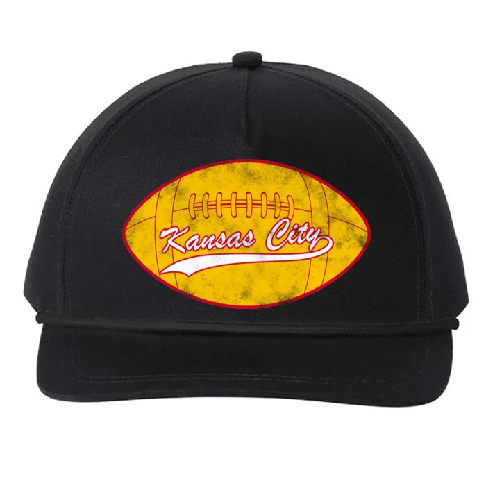 Vintage Kansas City FC Football Snapback Five-Panel Rope Hat