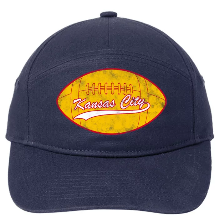 Vintage Kansas City FC Football 7-Panel Snapback Hat