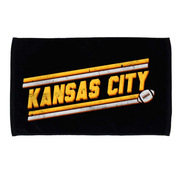 Vintage Kansas City Football Microfiber Hand Towel