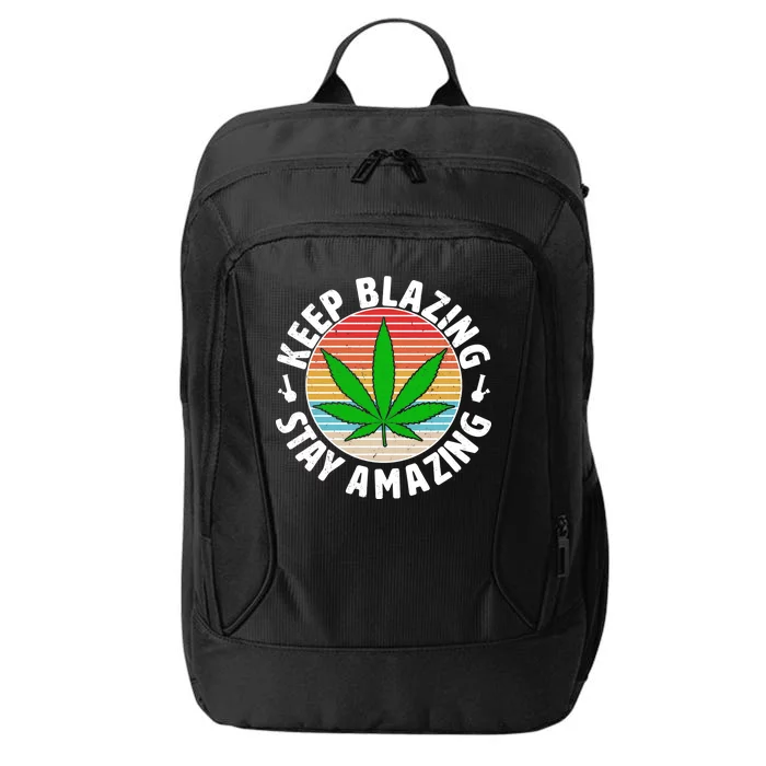 Vintage Keep Blazing Stay Amazing City Backpack