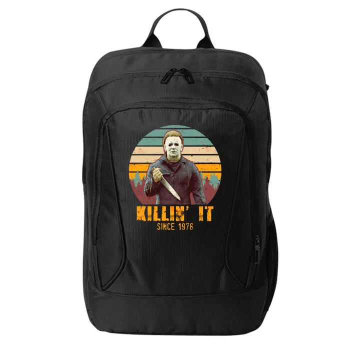 Vintage Killin' It Since 1978 Classic Movie City Backpack