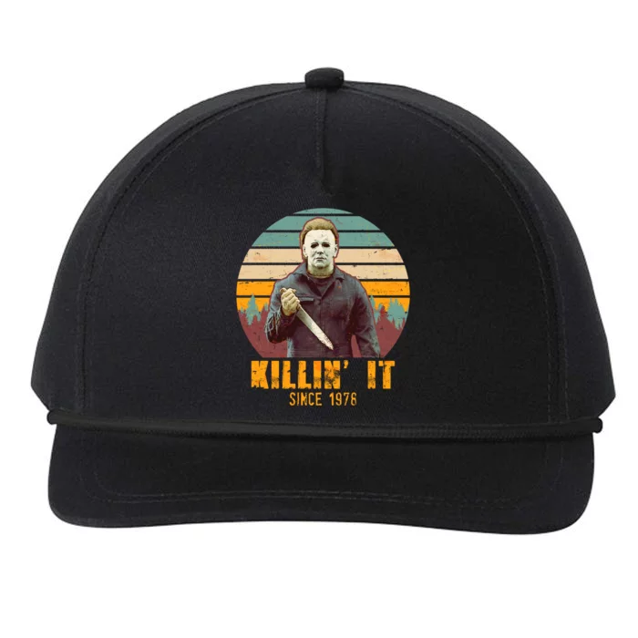 Vintage Killin' It Since 1978 Classic Movie Snapback Five-Panel Rope Hat