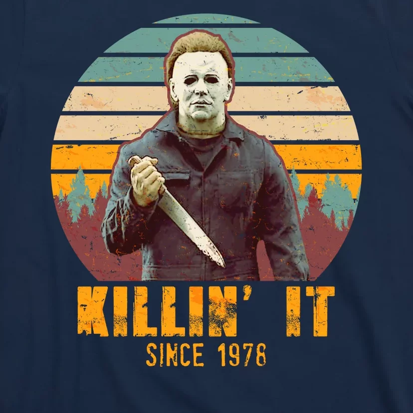 Vintage Killin' It Since 1978 Classic Movie T-Shirt