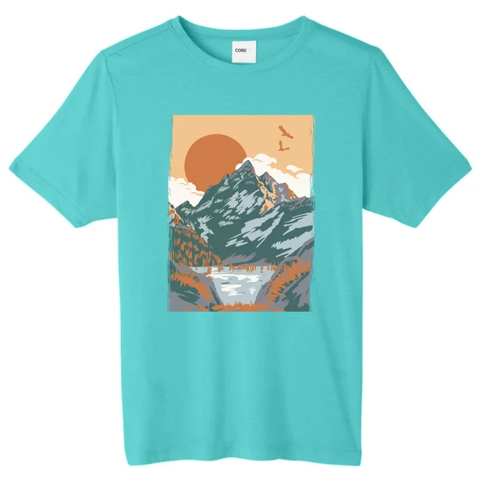 Vintage Landscape ChromaSoft Performance T-Shirt