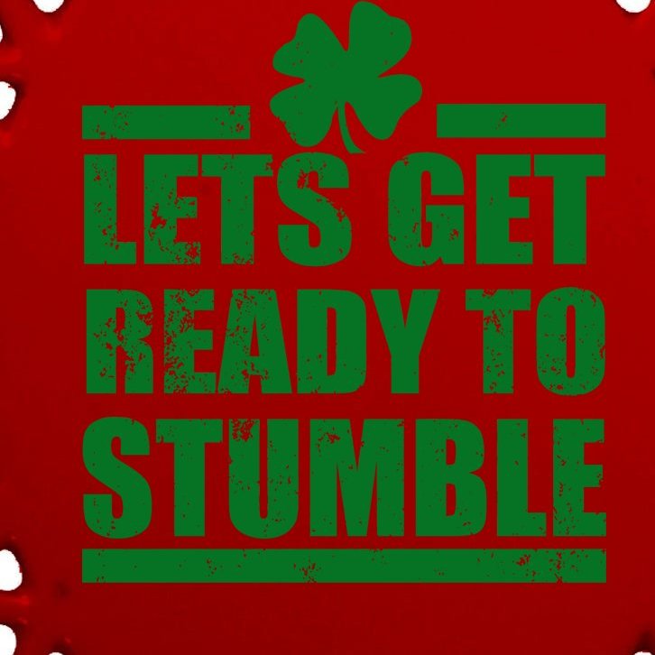Vintage Let's Get Ready To Stumble Irish Oval Ornament