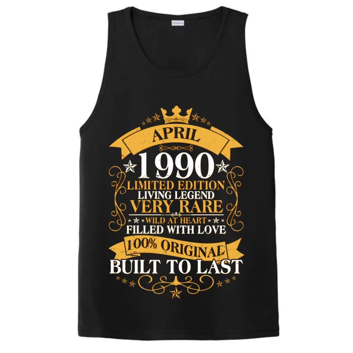 Vintage Limited Edition April 1990 Birthday Performance Tank