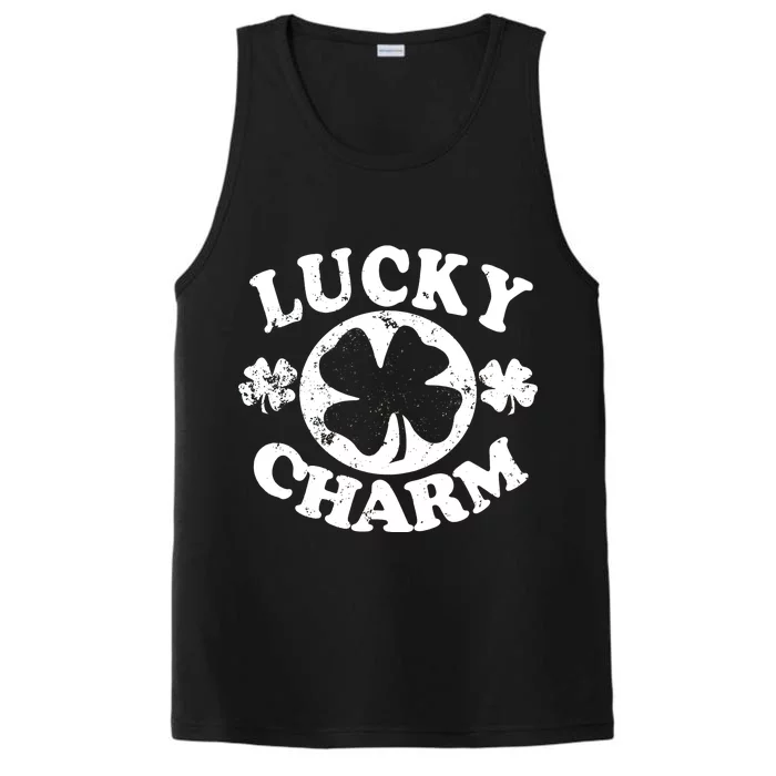 Vintage Lucky Charm Irish Clover Performance Tank