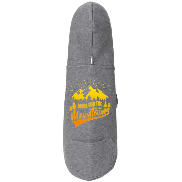 Vintage Made For The Mountains Wilderness Doggie 3-End Fleece Hoodie