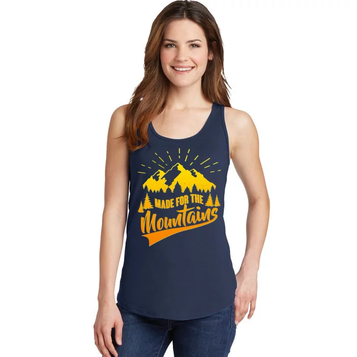 Vintage Made For The Mountains Wilderness Ladies Essential Tank