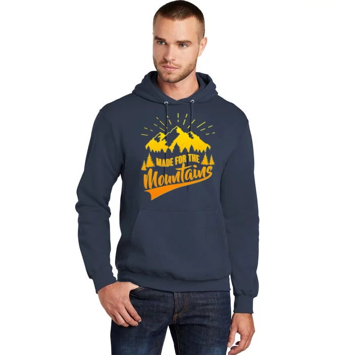 Vintage Made For The Mountains Wilderness Tall Hoodie