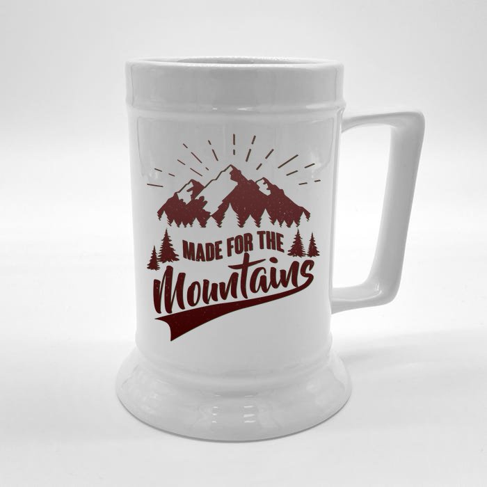 Vintage Made For The Mountains Wilderness Front & Back Beer Stein