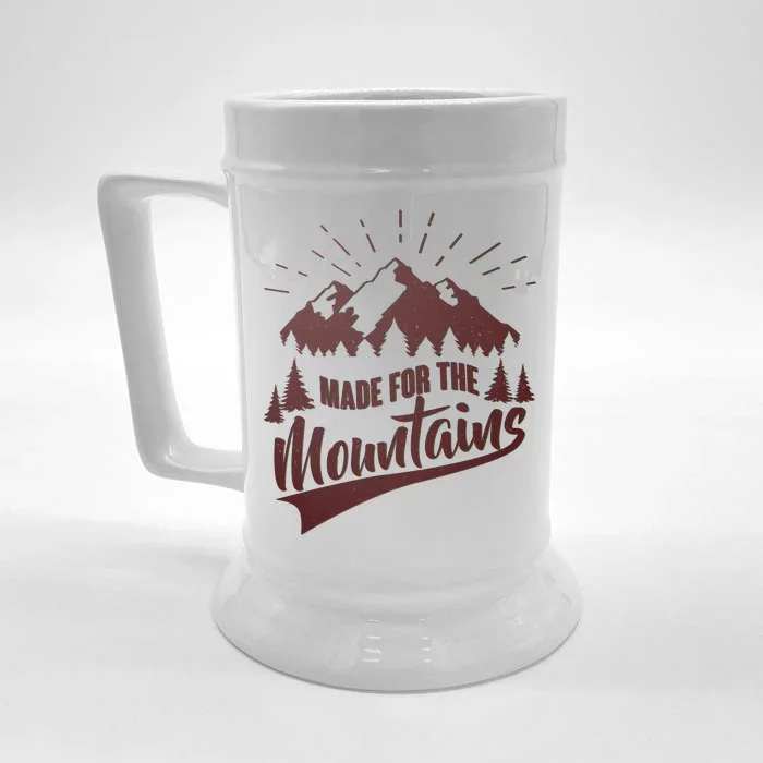 Vintage Made For The Mountains Wilderness Front & Back Beer Stein