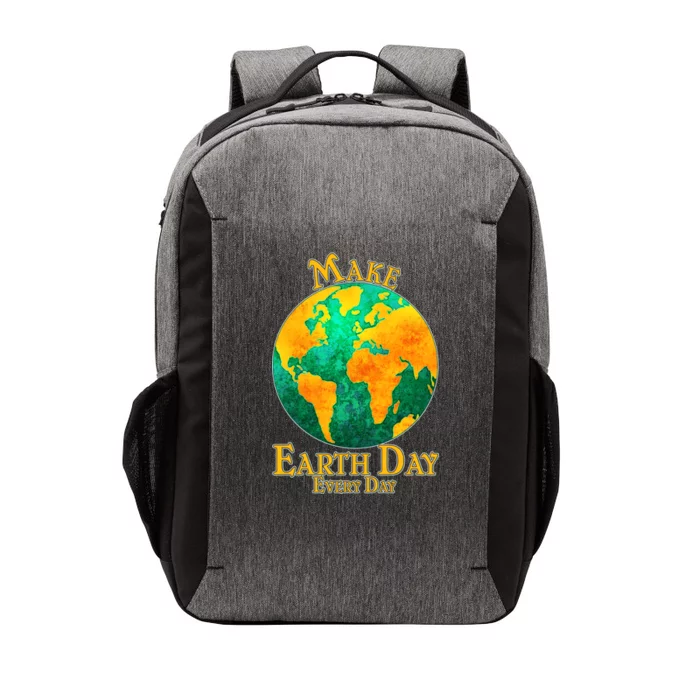 Vintage Make Earth Day Every Day Vector Backpack