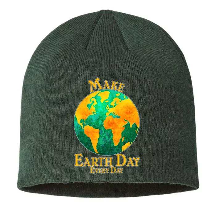 Vintage Make Earth Day Every Day 8 1/2in Sustainable Knit Beanie