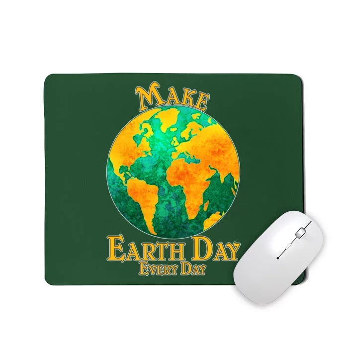 Vintage Make Earth Day Every Day Mousepad