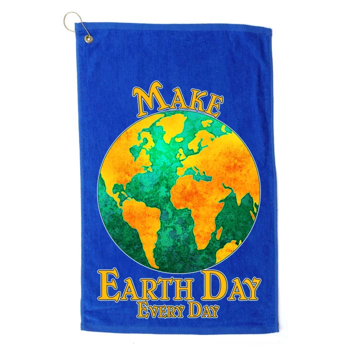 Vintage Make Earth Day Every Day Platinum Collection Golf Towel