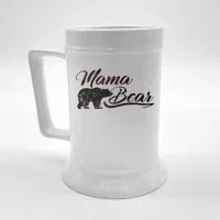 Mama Bear Vintage Bear Emblem Front & Back Coffee Mug